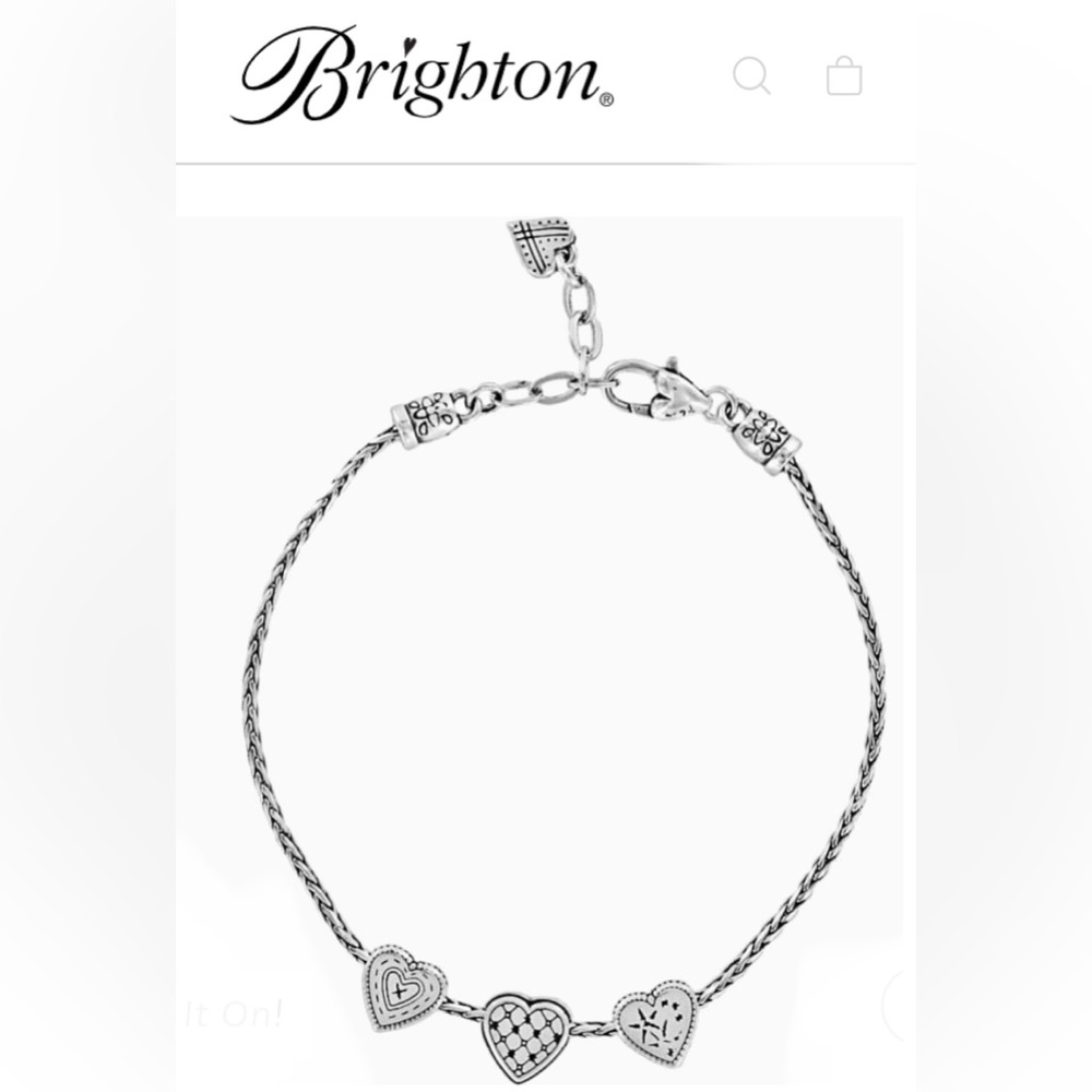 Brighton, enchanted heart anklet